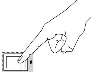 behringer Ultra-Compact 500-Watt 8-Channel Portable PA System - MAIN knob