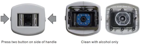 AAOCARE HKS909 Slim Tech Radio Frequency Vacuum Massage Roller - clean the roller