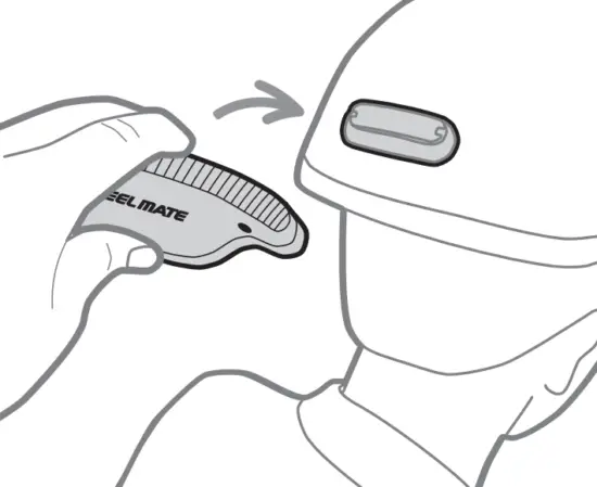 Steelmate BOT267 Helmet Light System - helmet light