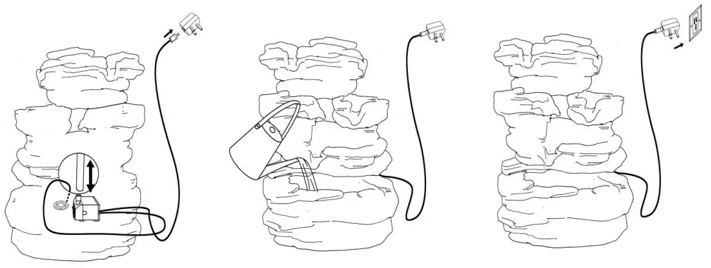 IKEA PJATTERYD Painting In the Nature Set of 9 179x112cm - fig1