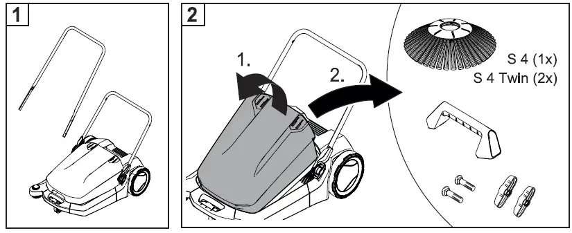 KARCHER S 4 Hand Sweeper fig 1