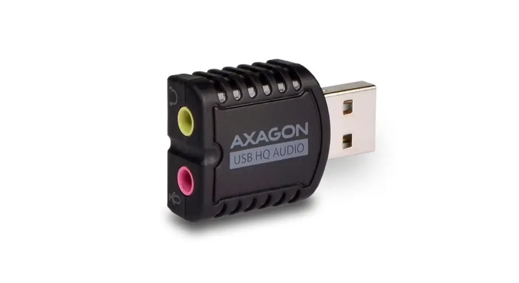 Axagon Ada-17 Usb Hq Audio Mini Adapter Instructions