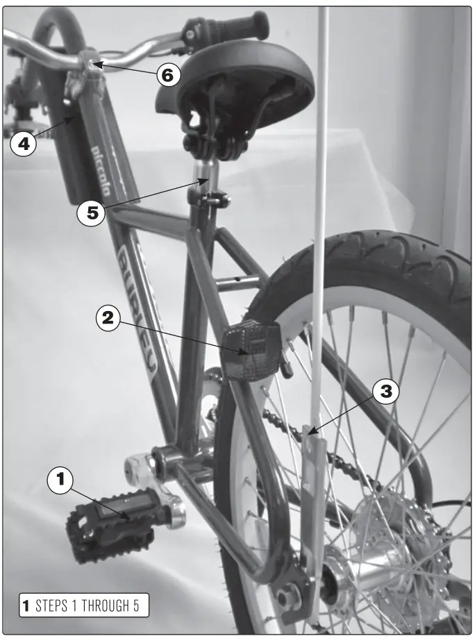 BURLEY Kazoo Trailercycle - Trailercycle Assembly