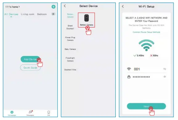 Shenzhen Bovision Technology BF A40 Wireless Battery Powered Camera - figure 4