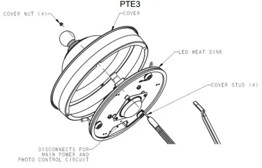 AcuityBrands ARUE3 Post Top LED Lantern Lights-fig2