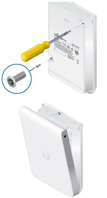 UBIQUITI UAP-IW-HD UniFi In-Wall HD Access Point 12