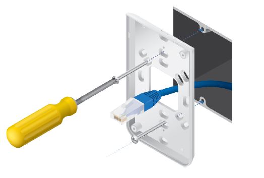 UBIQUITI UAP-IW-HD UniFi In-Wall HD Access Point 9