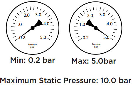 bristan N116-F Standard Wall Outlet -