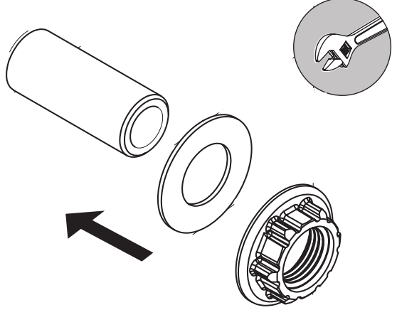 bristan N116-F Standard Wall Outlet - 6