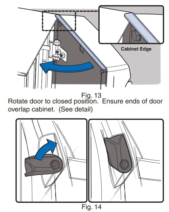 TRANE CleanEffects Whole House Air Filtration System User Guide - Fig 13,14