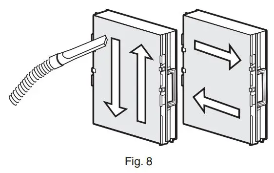 TRANE CleanEffects Whole House Air Filtration System User Guide - Fig 8