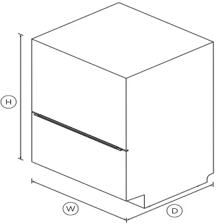 FISHER AND PAYKEL DD24DTI9 N 24 Inch Fully Integrated Panel Ready Double Dish Drawer-fig2