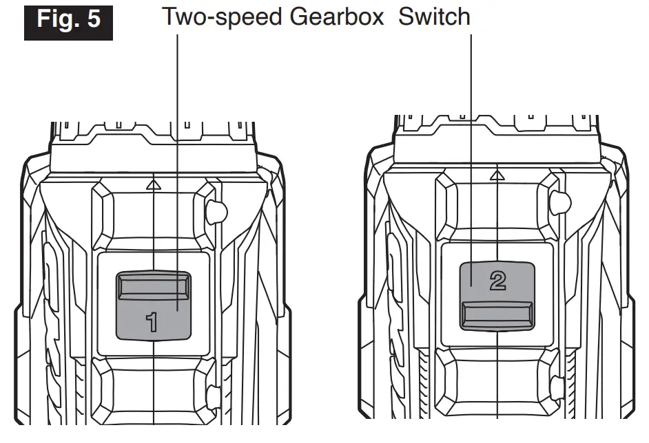 Two-Speed Gearbox Switch