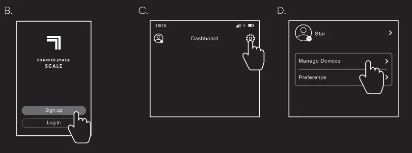 SHARPER IMAGE Spastudio Digital Scale - fig4