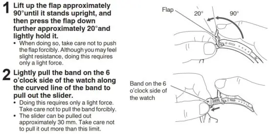 FIG 18 How to use the diver adjuster
