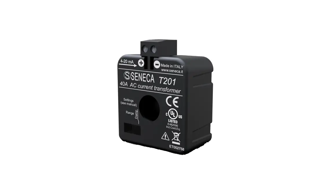 Seneca T201 2 Wire - Loop Alternated Current Transducer Instruction Manual