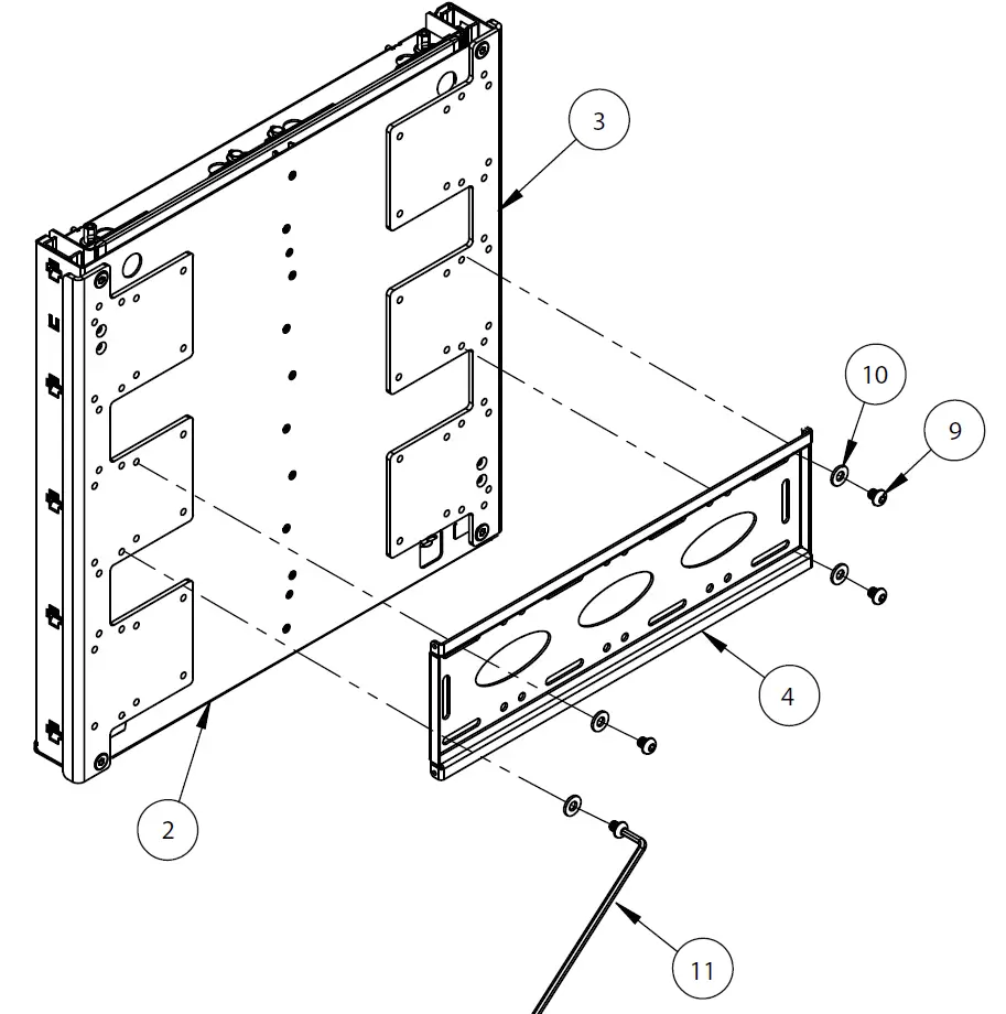 B-TECH-BT8601-Universal-Flat-Screen-Wall-Mount-with-Tool-Less-Height-Adjustment-fig-11