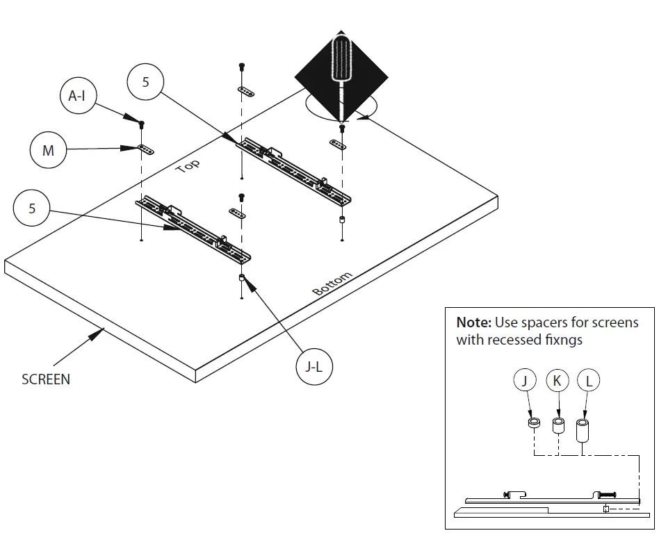 B-TECH-BT8601-Universal-Flat-Screen-Wall-Mount-with-Tool-Less-Height-Adjustment-fig-13