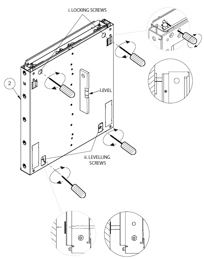 B-TECH-BT8601-Universal-Flat-Screen-Wall-Mount-with-Tool-Less-Height-Adjustment-fig-9