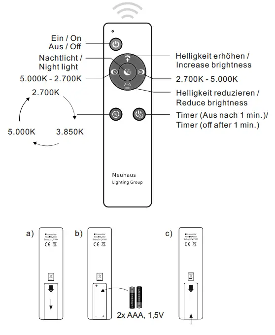 LeuchtenDireckt 14672-55 Sparkle LED Ceiling Light 5