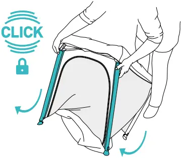 Micralite 31503101 Sleep and Go Travel Cot 01.2