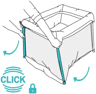 Micralite 31503101 Sleep and Go Travel Cot 01.3