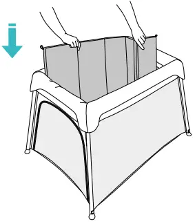 Micralite 31503101 Sleep and Go Travel Cot 01.5