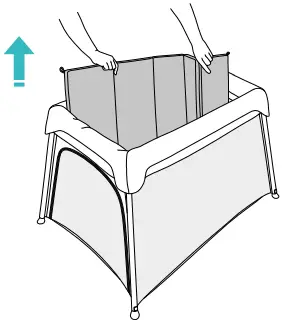 Micralite 31503101 Sleep and Go Travel Cot 03.2