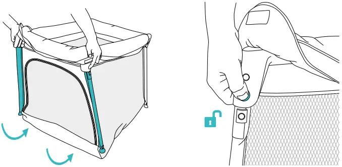 Micralite 31503101 Sleep and Go Travel Cot 03.4
