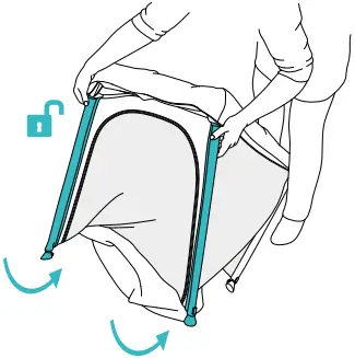 Micralite 31503101 Sleep and Go Travel Cot 03.5