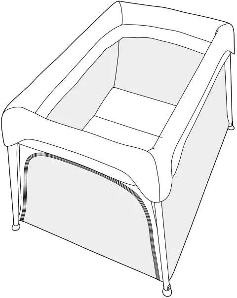 Micralite 31503101 Sleep and Go Travel Cot