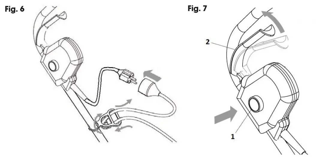 FIELDMANN FZK 2002 E Cordless Electric Tiller fig (8)