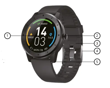 niceboy X-FIT Coach GPS Sports Watch FIG (1)