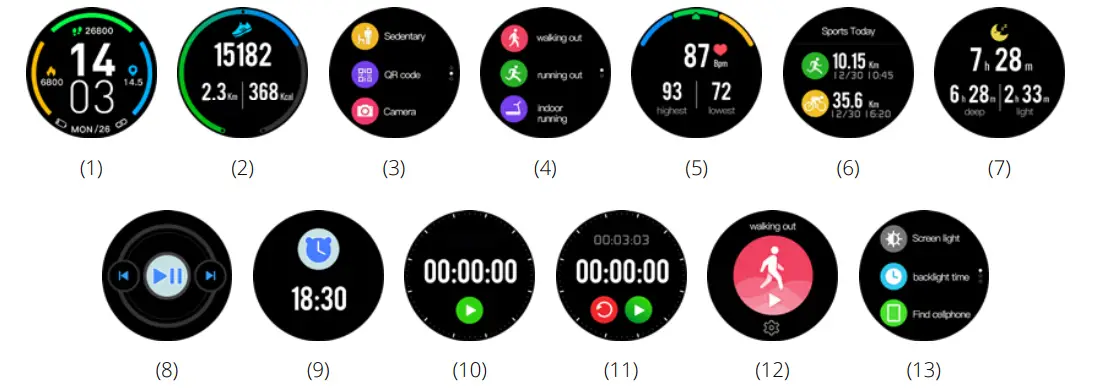 niceboy X-FIT Coach GPS Sports Watch FIG (3)
