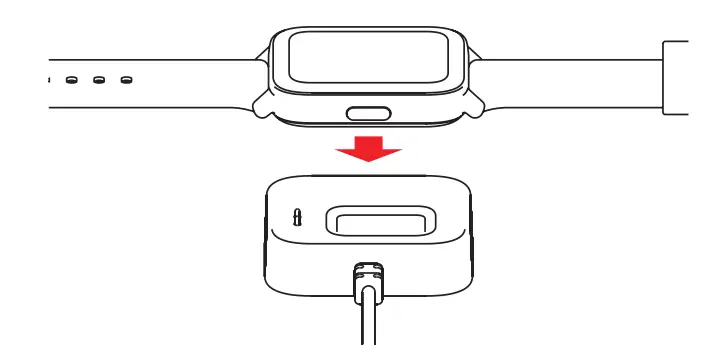 Srichpk P36A-Black Smart Watch 1.69-inch Fitness Tracker-2