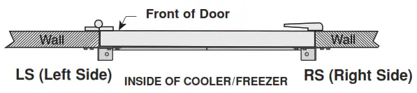TMI POLAR PRO 34Inch Wide x 84Inch High Swinging Doors - SURFACE