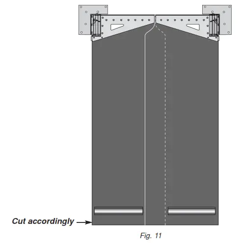 TMI POLAR PRO 34Inch Wide x 84Inch High Swinging Doors - accordingly