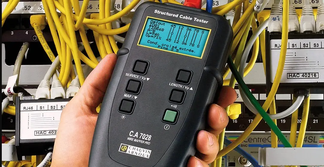 Chauvin Arnoux Ca 7028 Wiring Tester User Manual