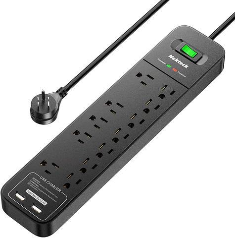 Nektek Power Strip 12a2u- Nk-12a2u-6ft B07vdhphzt Faqs
