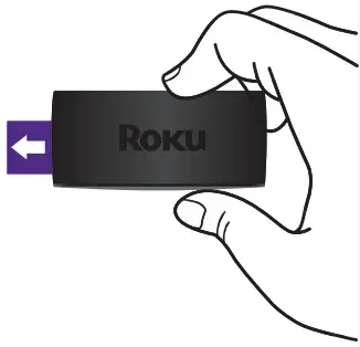 Roku 3940RW Express 4K streaming player - adhesive strip1