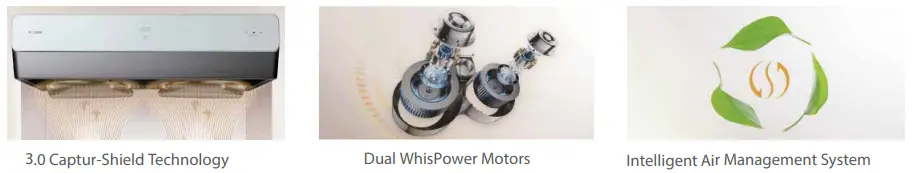 FOTILE-UQS3001,UQG3002-Pixie-Air-Series-Whisper-Power-30-Inch-Under-Cabinet-Range-Hood-FIG-1