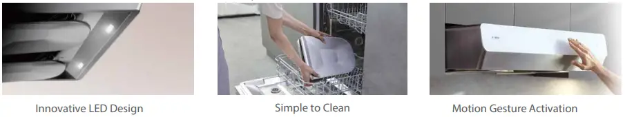 FOTILE-UQS3001,UQG3002-Pixie-Air-Series-Whisper-Power-30-Inch-Under-Cabinet-Range-Hood-FIG-2