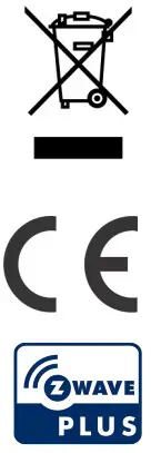 Z-WAVE PLUS PSE04 Multiple Sound Siren -dusbin