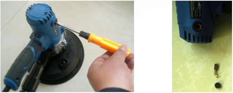 Carbon brush replacement