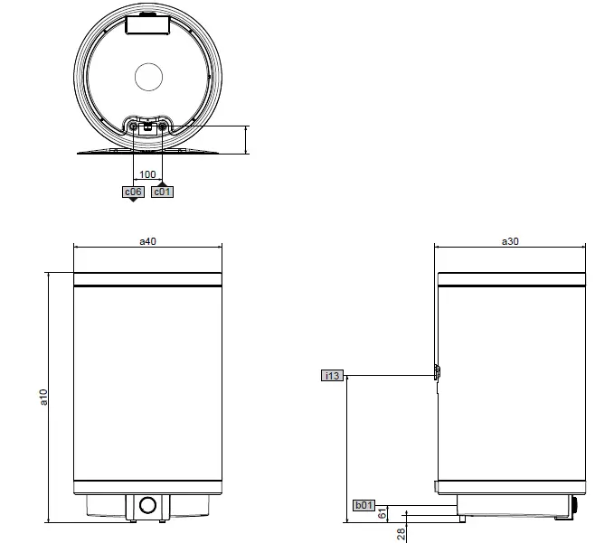 STIEBEL ELTRON PSH 30 Trend Wall Mounted Cylinde 6