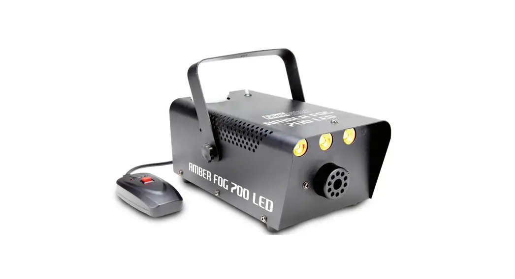 Lighting 817175010693 Amber Fog 700 Led Fog Machine Instruction Manual