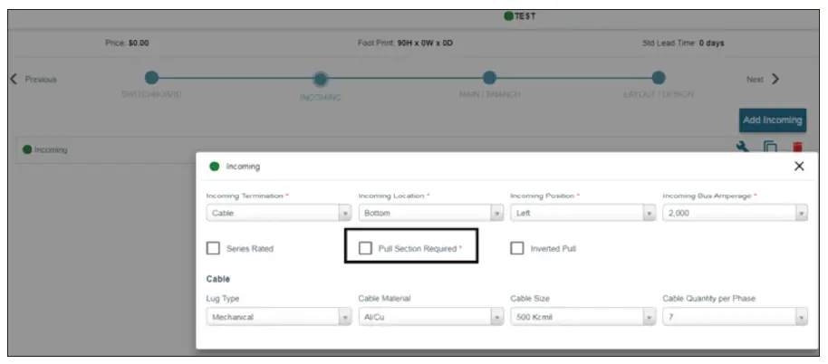 SIEMENS Generator Quick Connect Switchboards 2