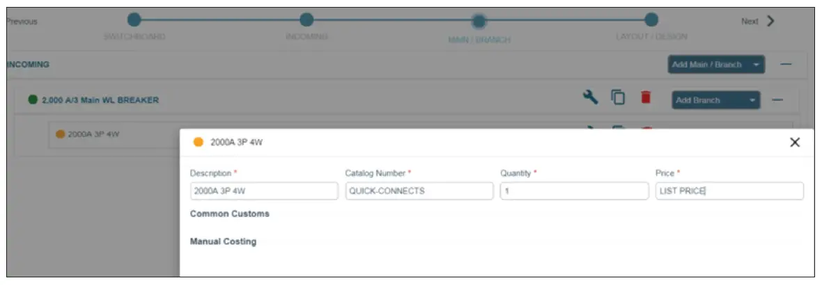 SIEMENS Generator Quick Connect Switchboards 4