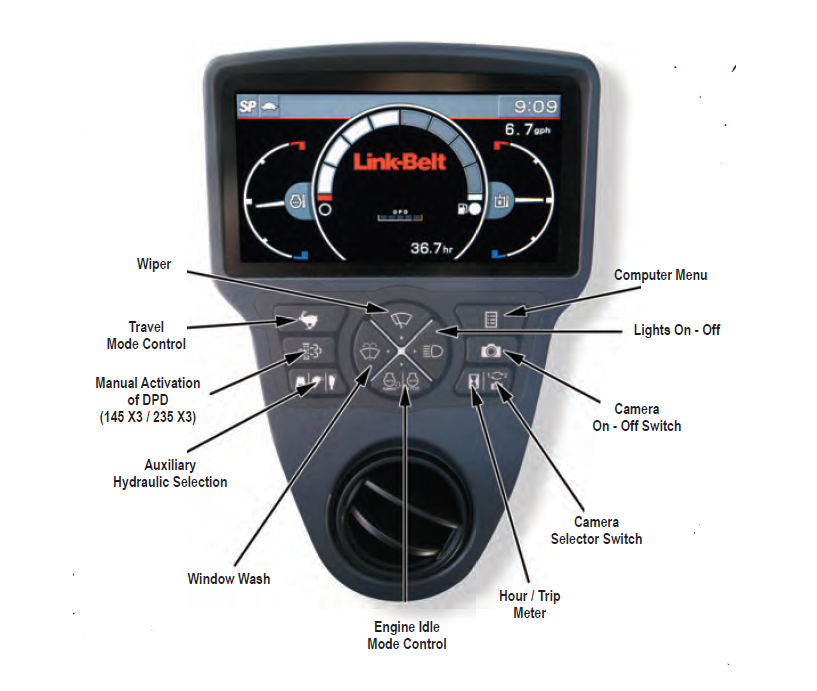 Link-Belt 80X3 Spin Ace Excavator 3