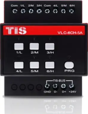 TIS 5A-6CH-V Power Relay 6 Channels 5 Amps A01